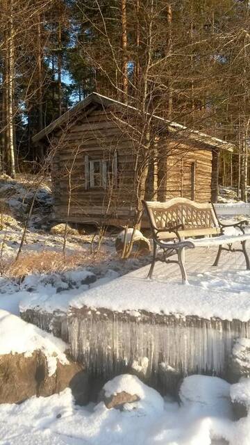 Фото номера Коттедж с 2 спальнями Дома для отпуска Cottage Kivitatti г. Сюсмя 45