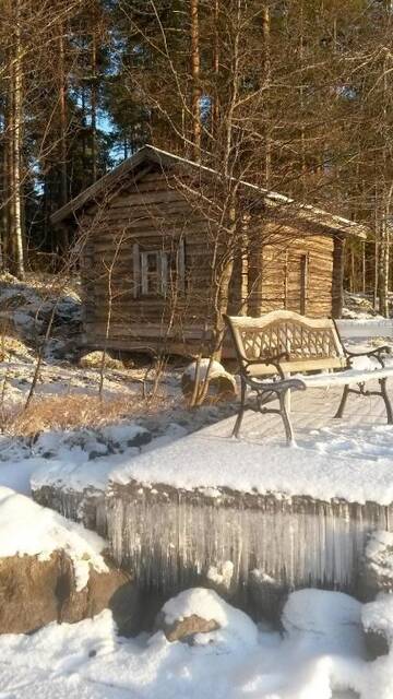 Фото номера Коттедж с 2 спальнями Дома для отпуска Cottage Kivitatti г. Сюсмя 50