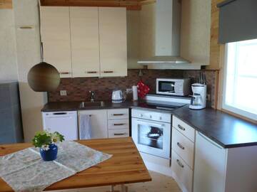 Фото номера Коттедж с 2 спальнями Дома для отпуска Cottage Kivitatti г. Сюсмя 22